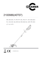 Cramer 40T07 Bedienungsanleitung