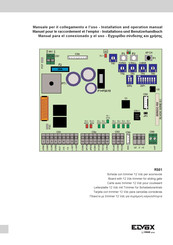 Vimar ELVOX RS01 Installations- Und Benutzerhandbuch