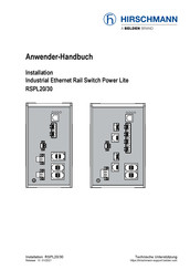 Belden Hirschmann Power Lite RSPL30 Anwenderhandbuch