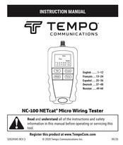Tempo Communications NC-100 NETcat Micro Bedienungsanleitung
