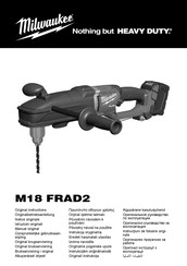Milwaukee M18 FRAD2 Originalbetriebsanleitung