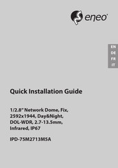 Eneo IPD-75M2713M5A Schnellinstalationsanleitung