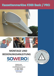 Sowero K300 pro LED Montage- Und Bedienungsanleitung