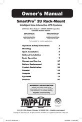 Tripp Lite SmartPro 2U Benutzerhandbuch
