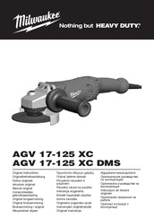 Milwaukee AGV 17-125 XC ProTector Originalbetriebsanleitung