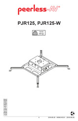 peerless-AV PJR125 Montageanleitung