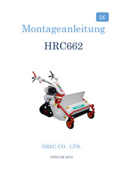 OREC HRC662 Montageanleitung