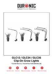 Duronic GLC24 Bedienungsanleitung