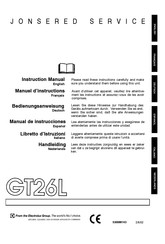 Electrolux Jonsered GT26L Bedienungsanweisung