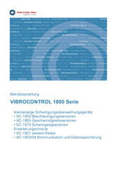 Brüel & Kjær Vibro VIBROCONTROL 1870 Betriebsanleitung