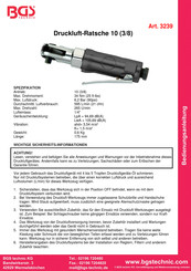 BGS technic 3239 Bedienungsanleitung