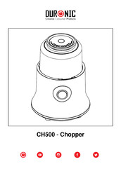 Duronic CH500 Bedienungsanleitung