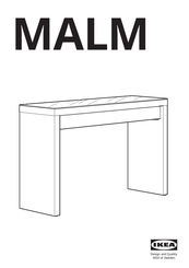 IKEA MALM AA-2192219-6 Bedienungsanleitung