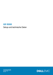Dell D28M Einrichtung Und Technische Daten