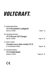 VOLTCRAFT CC-8 Bedienungsanleitung