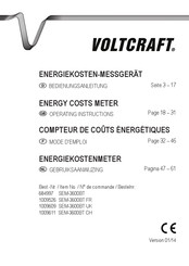 VOLTCRAFT SEM-3600BT Bedienungsanleitung