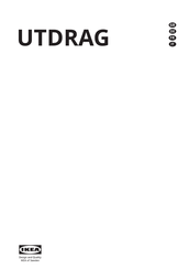 IKEA UTDRAG AA-2293190-1 Bedienungsanleitung