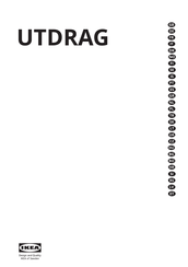 IKEA UTDRAG AA-2293183-1 Bedienungsanleitung