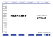 Marantz AV8805A Bedienungsanleitung
