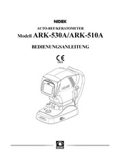Nidek ARK-530A Bedienungsanleitung