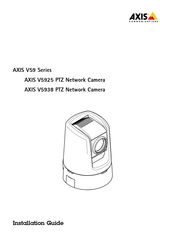 Axis Communications 02022-002 Installationsanleitung