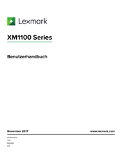 Lexmark XM1100-Serie Benutzerhandbuch