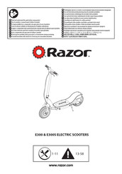 Razor E300 Gri Mat Bedienungsanleitung