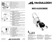 McCulloch M53-625CMDE Anleitungshandbuch