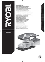 Ryobi RSS200-G Übersetzung Der Originalanleitung