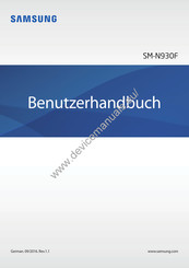 Samsung SM-N930F Benutzerhandbuch