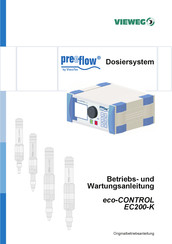 ViscoTec preeflow eco-CONTROL EC200-K Betriebs- Und Wartungsanleitung