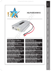 HQ PURE1KW/12 Anleitung