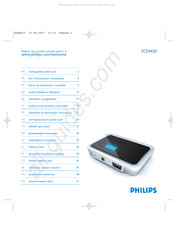 Philips SCE4420 Bedienungsanleitung