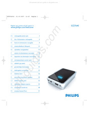 Philips SCE7640 Bedienungsanleitung