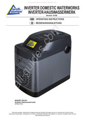 profi-pumpe PS01107 Bedienungsanleitung