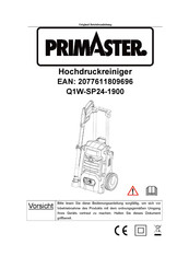 PrimAster Q1W-SP24-1900 Originalbetriebsanleitung