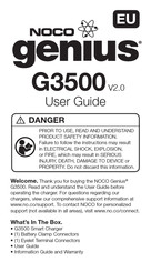 noco Genius G3500EU Betriebsanleitung