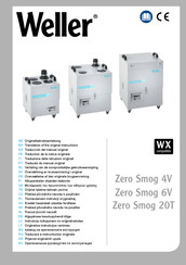 Weller Zero Smog 4V Originalbetriebsanleitung