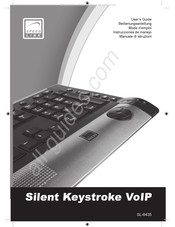 Speedlink Silent Keystroke VoIP SL-6435 Bedienungsanleitung