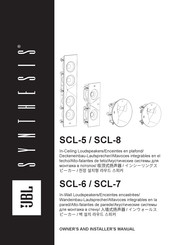 JBL Synthesis SCL-6 Bedienungsanleitung