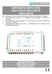 Fracarro SWI1312TS Betriebsanleitung