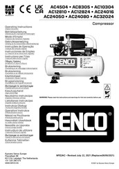 Senco AC8305 Betriebsanleitung