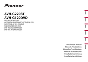 Pioneer AVH-G120DVD Installationsanleitung