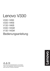 Lenovo V330-14IGM Bedienungsanleitung