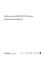 Dell Alienware AW2521Hb Benutzerhandbuch