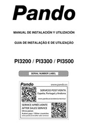 Pando PI3300 Bedienungsanleitung