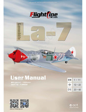Flightline LAVOCHKIN LA-7 FLW202 Bedienungsanleitung