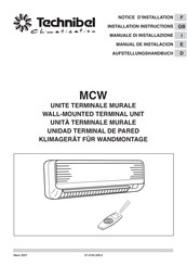 Technibel MCW1-2 Aufstellungshandbuch