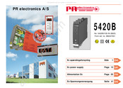 PR electronics PRepower 5420B Bedienungsanleitung