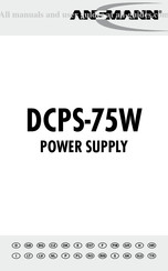 ANSMANN DCPS-75W Bedienungsanleitung
